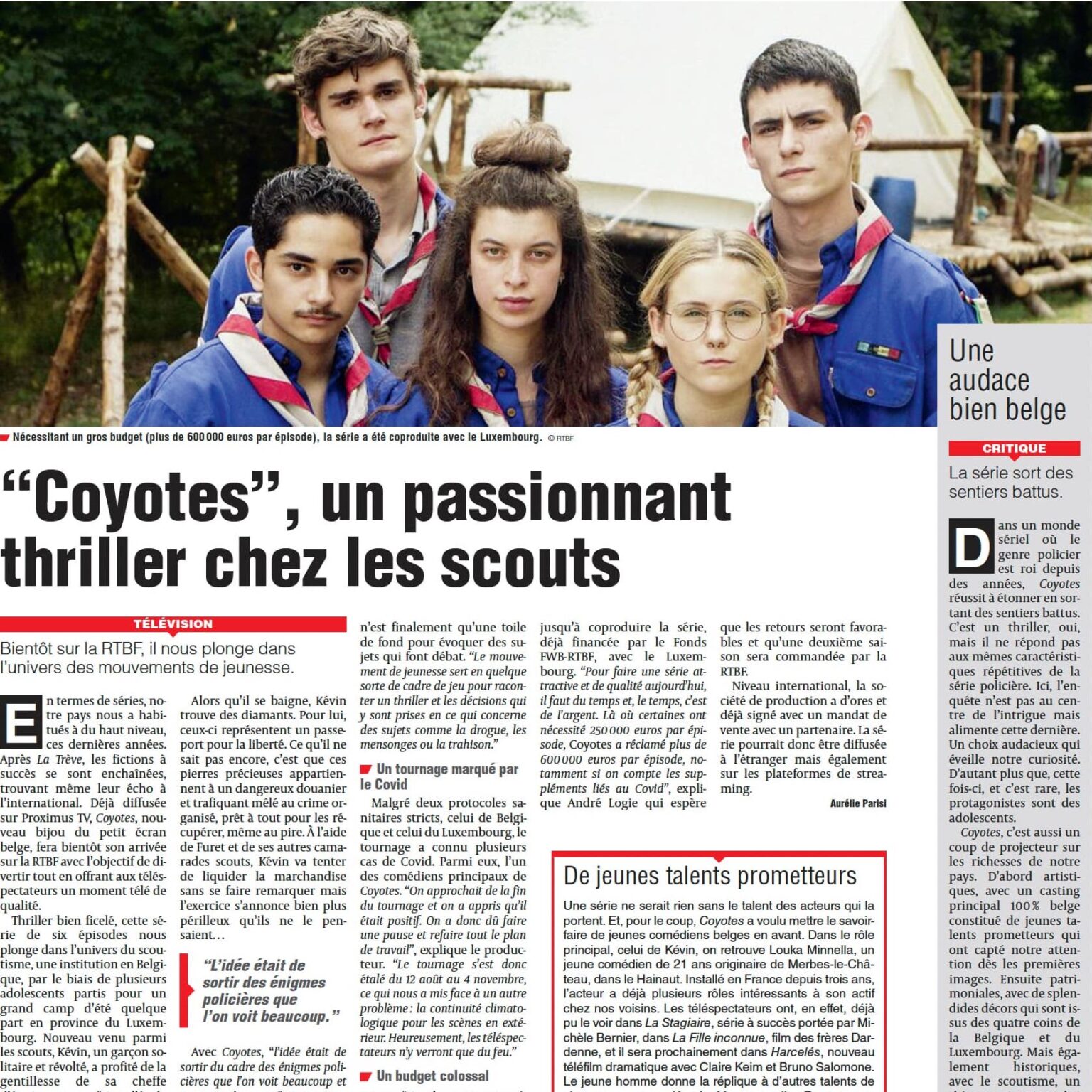 Kampeertenten & tenten voor jeugdbewegingen - Screenshot-coyotes-series