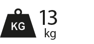 13 kg