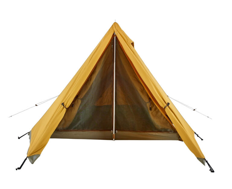 Kampeertenten & tenten voor jeugdbewegingen - Alpino-everest-saffron-front-fully-open