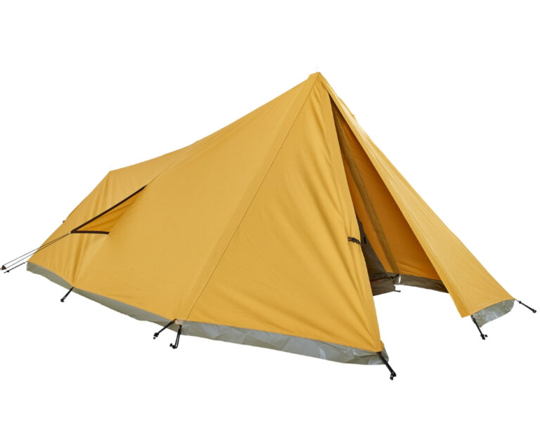 Kampeertenten & tenten voor jeugdbewegingen - Alpino-everest-saffron-front-ipen-split
