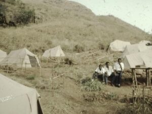 Kampeertenten & tenten voor jeugdbewegingen - Alpino-kangourou-camping-tent-historic-picture-6
